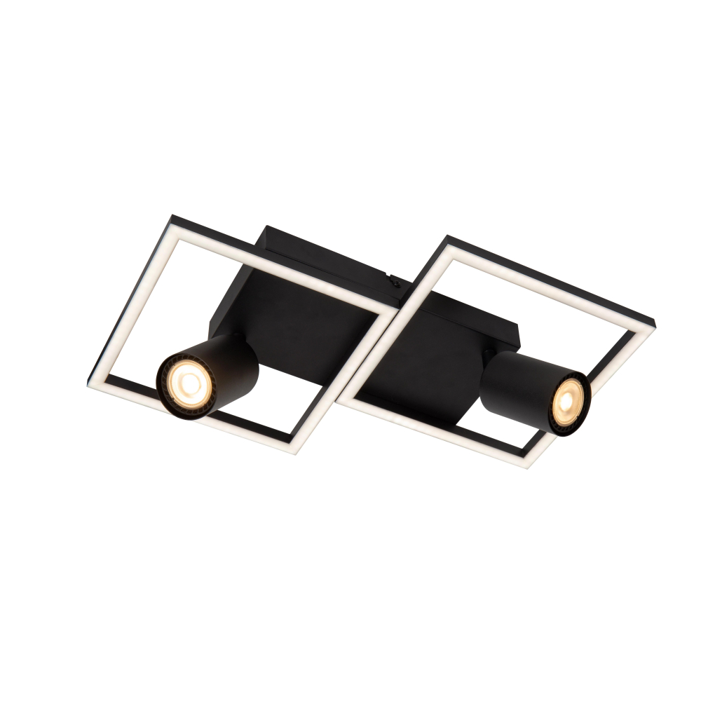 Lucide ARIANNE - stropní svítidlo - LED - 2xGU10 - černé
