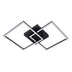 Lucide ARIANNE - stropní svítidlo - LED - 1x23W 2700K/4000K - černé