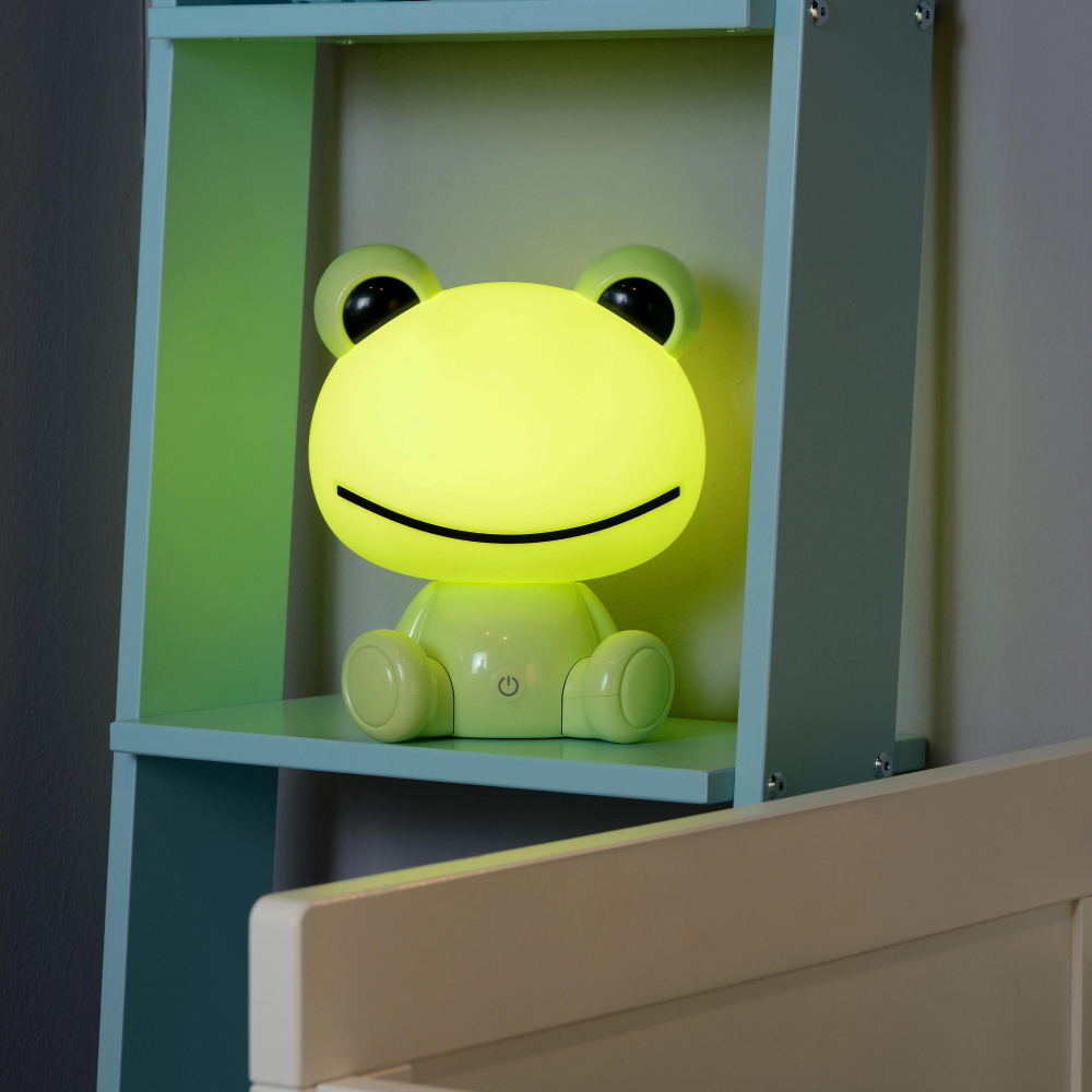 Lucide DODO Frog - stolní lampa dětská - stmívatelné - Zelená 71592/03/85