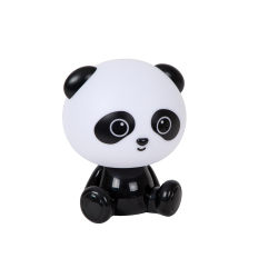 Lucide DODO PANDA dětská stolní lampa - stmívatelná - 1x3W černá