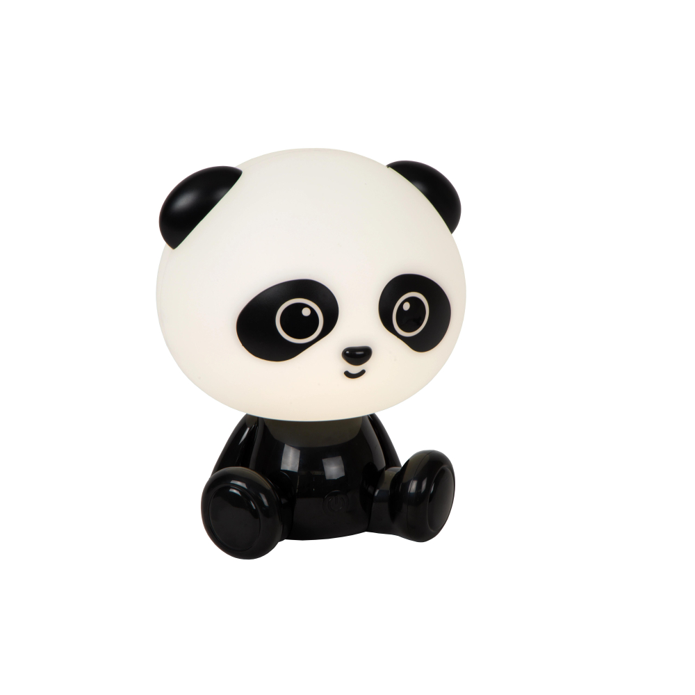 Lucide DODO PANDA dětská stolní lampa - stmívatelná - 1x3W černá