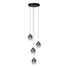 Lucide TAMINO - závěsné svítidlo - Ø 36 cm - LED stmívatelné - 4x5,2W 3000K - černé