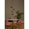 Lucide TAMINO - závěsné svítidlo - Ø 36 cm - LED stmívatelné - 4x5,2W 3000K - černé