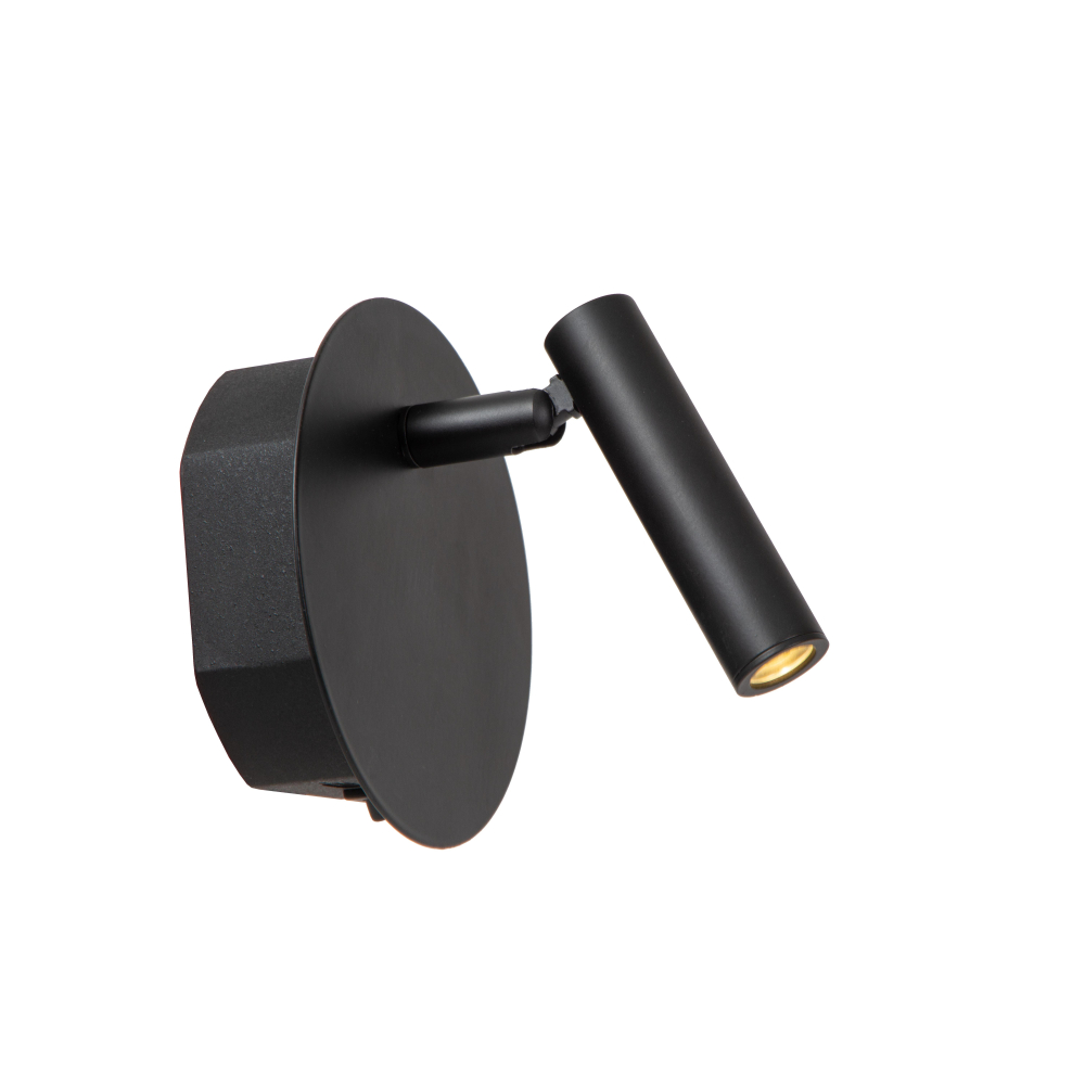 Lucide JOLIJN - Dobíjecí noční lampa / Nástěnné svítidlo - Baterie - Ø 10,2 cm - LED - 1x2W 3000K - Magnetické