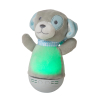 Lucide DOLLY - stolní lampa dětská - baterie - LED - 1x3W 2700K - S hudební funkcí - šedá