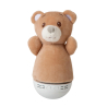 Lucide DOLLY - stolní lampa dětská - baterie - LED - 1x3W 2700K - S hudební funkcí - hnědá