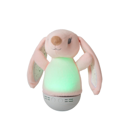 Lucide DOLLY - stolní lampa dětská - baterie - LED - 1x3W 2700K - S hudební funkcí - růžová