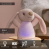 Lucide DOLLY - stolní lampa dětská - baterie - LED - 1x3W 2700K - S hudební funkcí - růžová