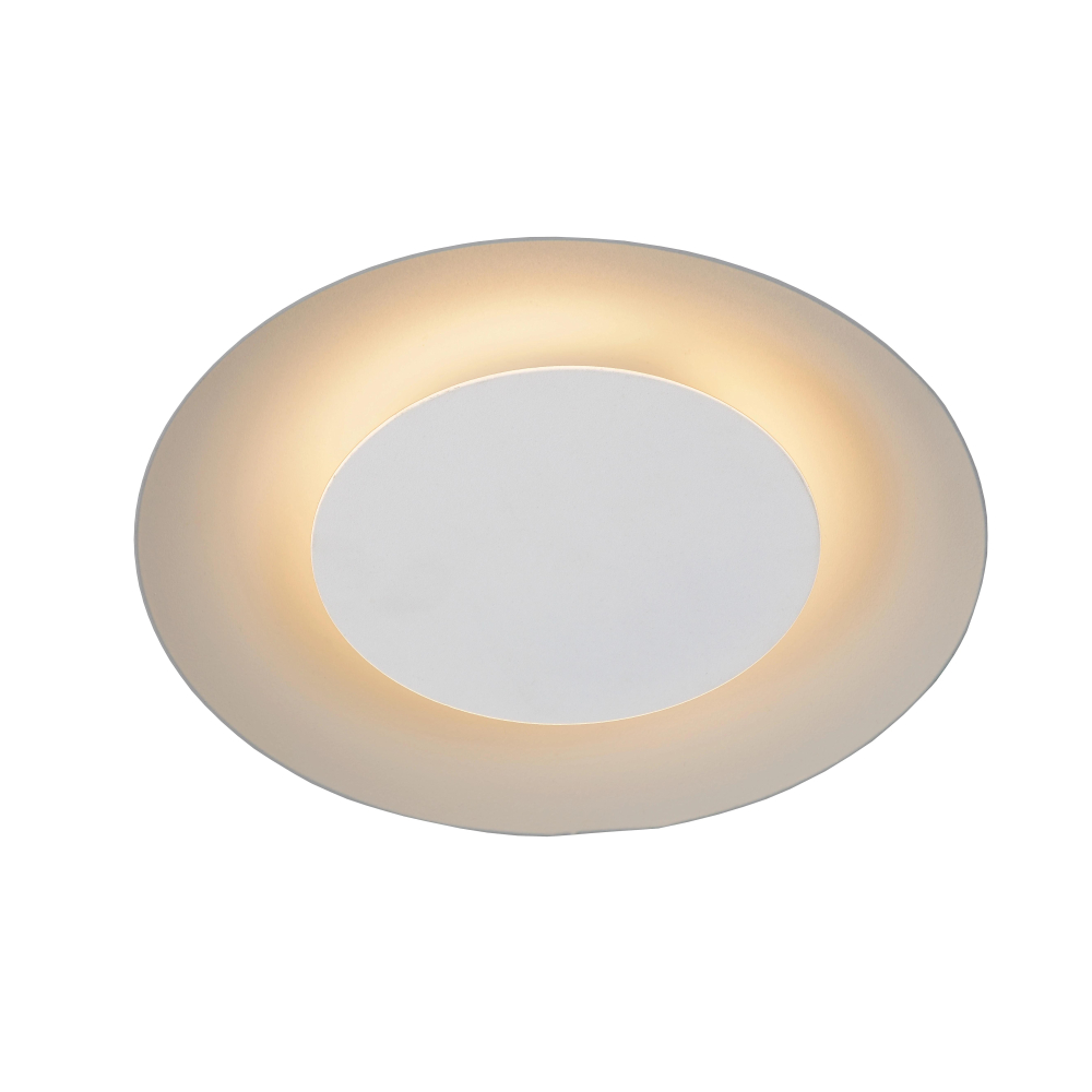 Lucide FOSKAL - zapuštěné stropní svítidlo - Ø 21,5 cm - LED - 1x6W 2700K - Bílá