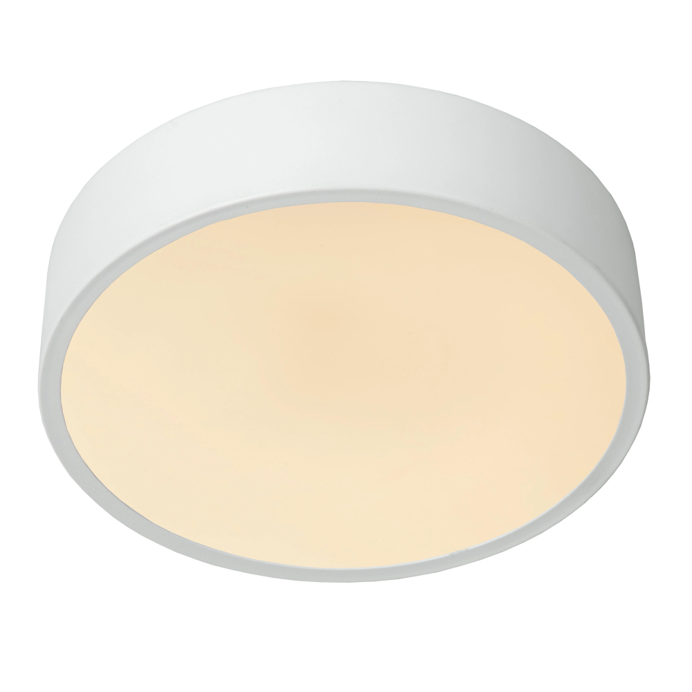 Lucide UNAR stropní LED svítidlo Ø 20 cm 1x12W 2700K stmívatelné bílé
