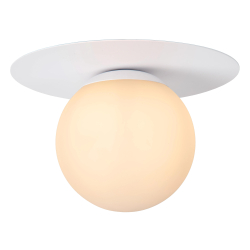Lucide TRICIA - stropní svítidlo Ø25cm - 1xE27 - bílá
