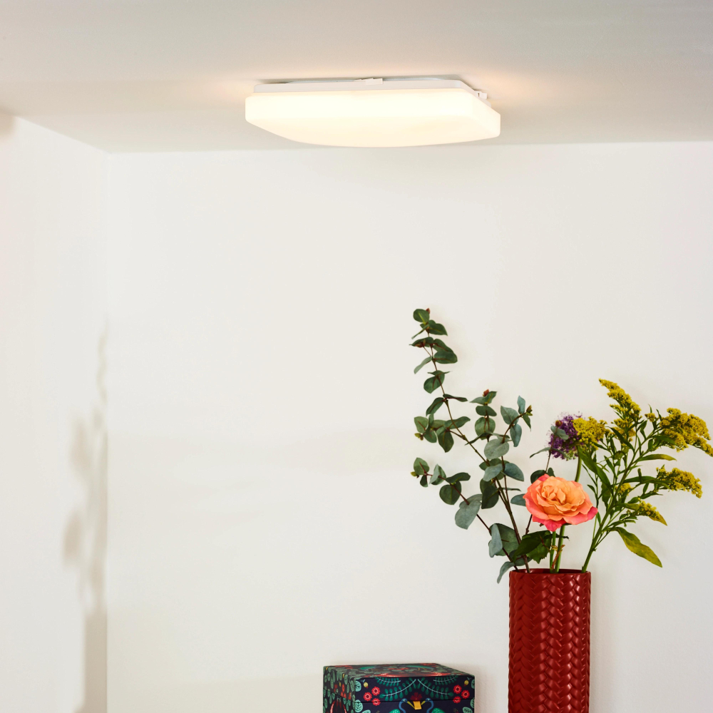 Lucide OTIS - stropní svítidlo - Ø 28 cm - LED - 1x22W 3000K - Opálová 79198/22/61