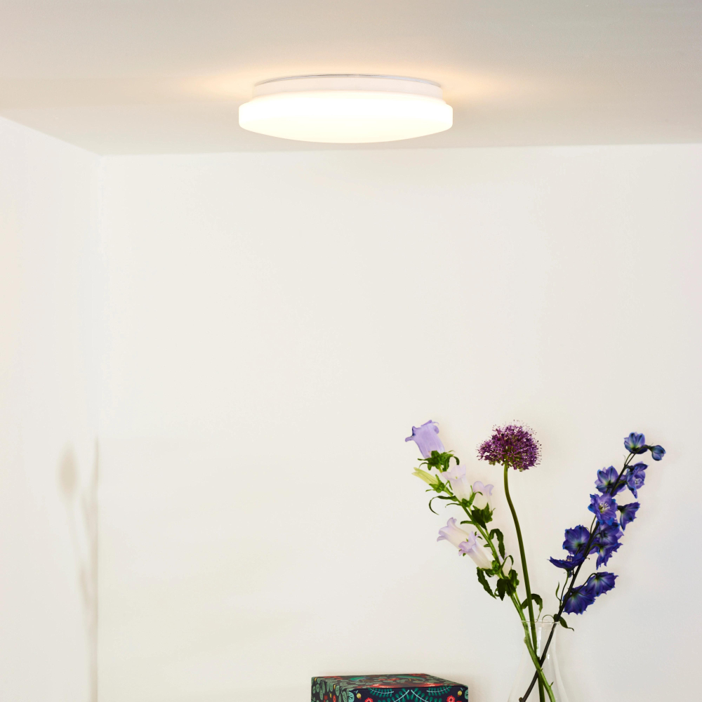 Lucide OTIS - stropní svítidlo - Ø 26 cm - LED - 1x14W 3000K - Opálová 79199/14/61