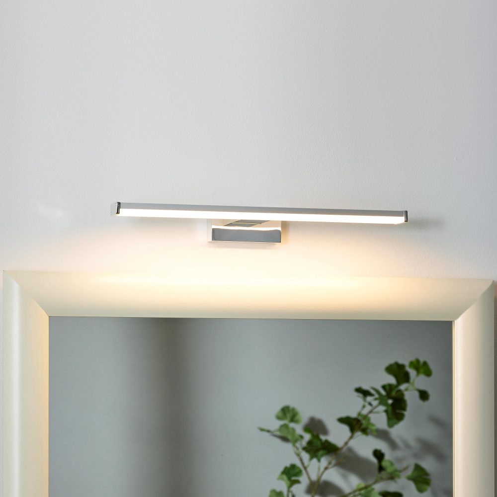 Lucide ONNO - LED nástěnné svítidlo do koupelny - 1x8W - IP44 - Chrom