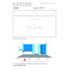 Lucide ONNO - koupelnové svítidlo nad zrcadlo - LED - 1x12W 3000K - IP44 - Chrom 79297/12/12