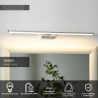 Lucide ONNO - koupelnové svítidlo nad zrcadlo - LED - 1x12W 3000K - IP44 - Chrom 79297/12/12
