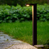 Lucide TEXAS - venkovní svítidlo sloupek - LED - 1x6W 3000K - IP54 - Černá 28851/60/30