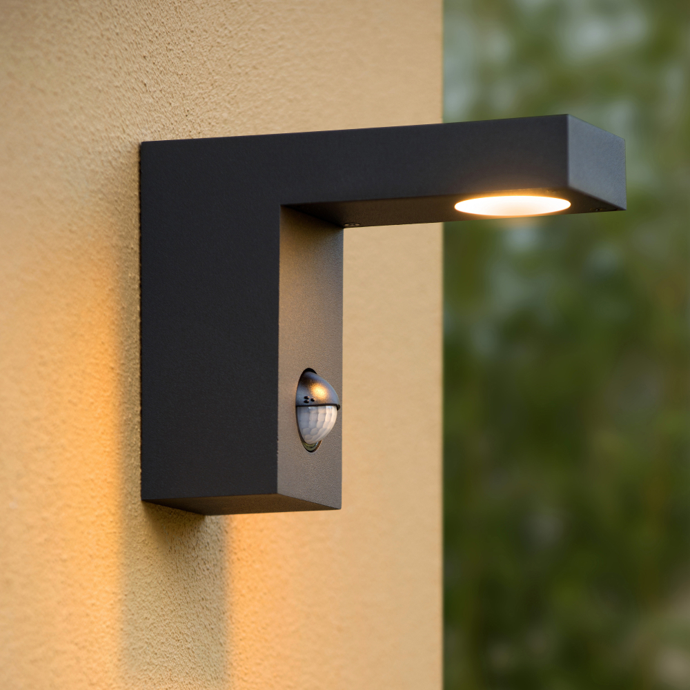 Lucide TEXAS-IR - přisazené bodové svítidlo venkovní - LED - 1x6W 3000K - IP54 - Černá 28850/24/30