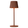 Lucide JUSTINE venkovní stolní lampa 1x2W 2700K IP54 rezavě hnědá