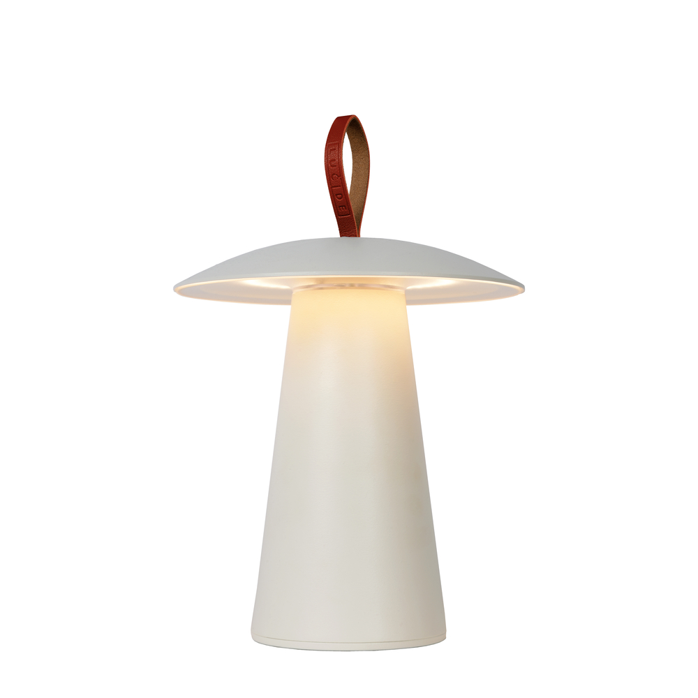 LA DONNA - Stolní lampa Venkovní - Ø 19,7 cm - LED stm. 3 kroky - 1x2W 2700K - IP54 - bílá