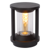 CADIX venkovní osvětlení  22cm E27/max 15W led černá