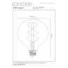 Lucide G125 Třída B - Žárovka s vláknem - Ø 12,5 cm - LED stmívatelná. - E27 - 1x7W 2700K - Transparent