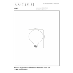 LED žárovka - E27/8W - 3krokově stmívatelná - opál