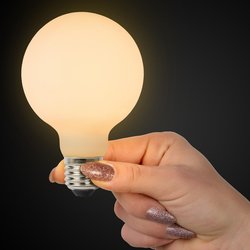 LED žárovka - E27/8W - 3krokově stmívatelná - opál