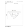 Lucide 49041/12/30 LED žárovka ES111 12W 820 LM stmívatelná černá