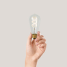 Lucide ST64 filamentová LED žárovka Ø 6,4 cm E27 1x4,9W 2700K průhledná