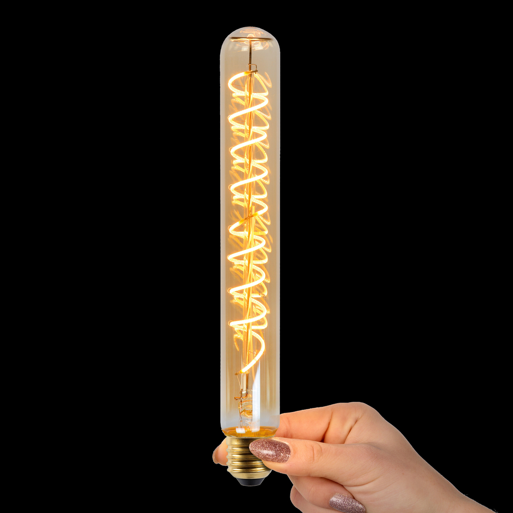 LED žárovka T30 5W 260LM 2200K 25cm stmívatelná jantarová