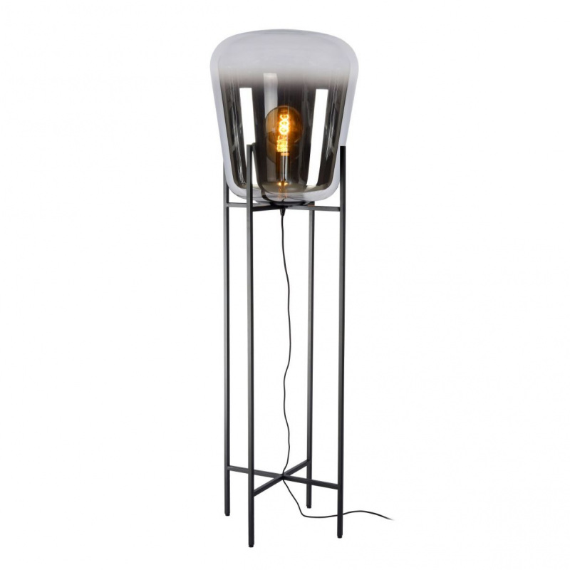 Lucide GLORIO stojací lampa Ø45 cm 1xE27 černá