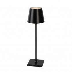 Lucide JUSTIN venkovní stolní lampa Ø11 cm 1x2,2W 3000K IP54 černá