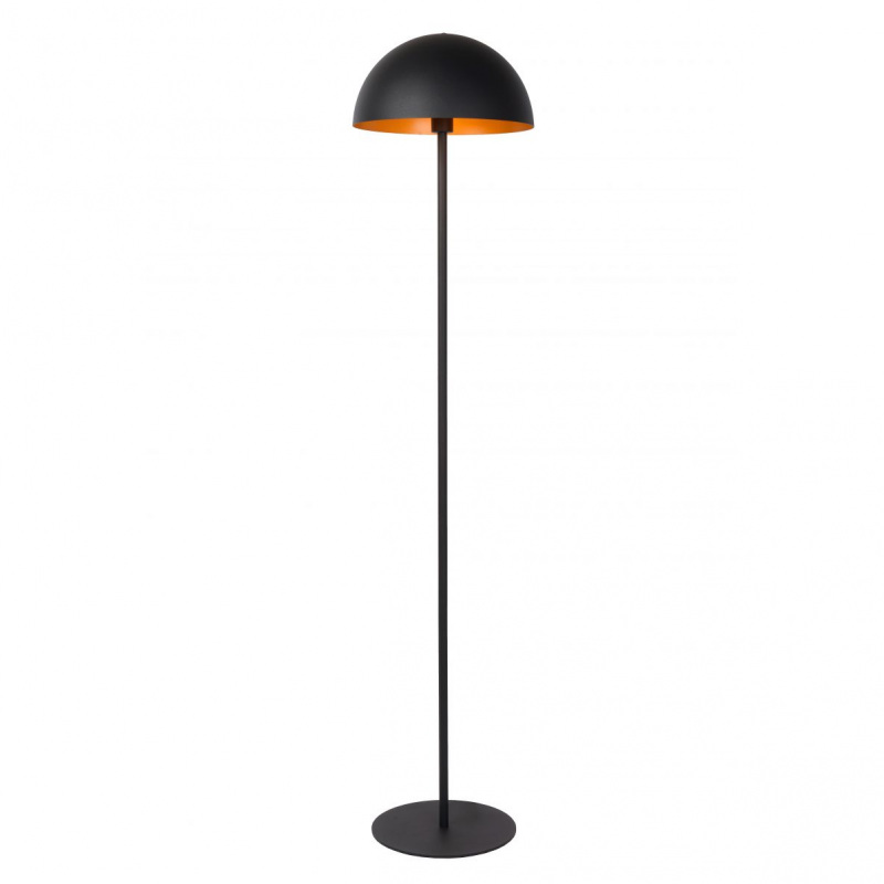 Lucide SIEMON stojací lampa E27/40W černá