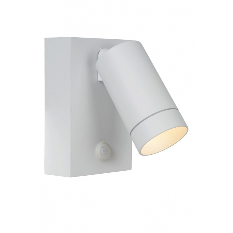 TAYLOR - Nástěnné svítidlo se senzorem - Venkovní - 1xGU10/50W IP44 - Bílá TAYLOR - Nástěnné svítidlo se senzorem - Venkovní - 1xGU10/50W IP44 - Bílá