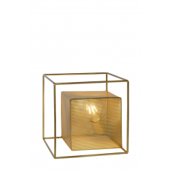 Lucide MORRIS stolní lampička E27/40W matná zlatá
