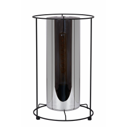 Lucide DOUNIA stolní lampička  E27/40W H 41cm matná černá/Smok