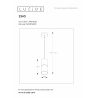 Lucide ZINO závěsné svítidlo E27/60W  mosaz/Smoke Glass