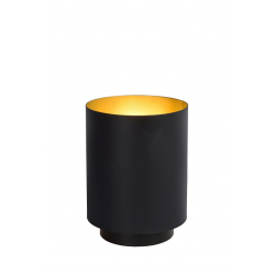 Lucide SUZY stolní lampička E14/40W kulaté černá/zlatá