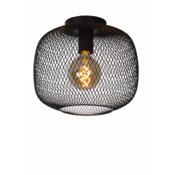 Lucide 45185/30/30 MESH stropní svítidlo Ø 30 cm - E27 - černá