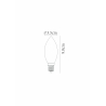 Lucide 49043/03/62 Žárovka LED Filament svíčka  3W 115M 2200K