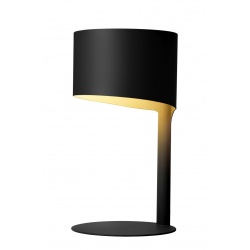 Lucide 45504/01/30 KNULLE lampa stolní E14 H28,5 D15 cm černá