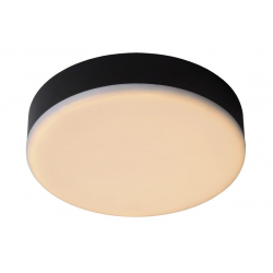 Lucide CERES-LED - zapuštěné stropní svítidlo do koupelny - Ø 21,5 cm - stmívatelné - IP66 - Černá 28112/30/30