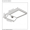 Lucide BASIC - nástěnné svítidlo venkovní - LED - 1x3W 2700K - IP44 - Černá 22862/04/30