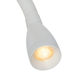 Lucide GALEN-LED - noční lampa - LED - 1x3W 3000K - Bílá 18294/03/31