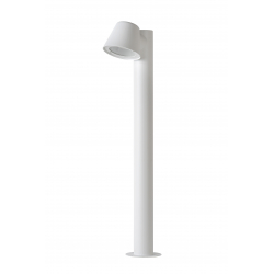 Lucide DINGO-LED - venkovní svítidlo sloupek - stmívatelné - GU10 - 1x4,5W 3000K - IP44 - Bílá 14881/70/31