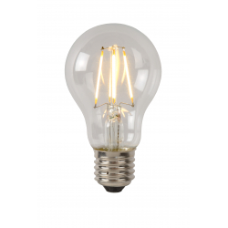 Lucide LED žárovka - okrasné vlákno - Ø 6 cm - stmívatelné - 1x5W 2700K - Průhledné 49020/05/60