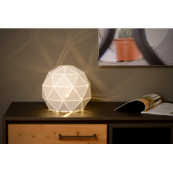 Lucide OTONA - stolní lampa - Ø 25 cm - Bílá 21509/25/31