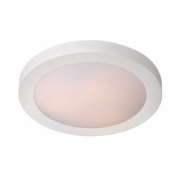 Lucide FRESH - zapuštěné stropní svítidlo do koupelny - Ø 35 cm - IP44 - Bílá 79158/02/31