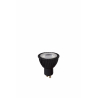 Lucide LED žárovka - Ø 5 cm - stmívatelné - GU10 - 1x5W 3000K - Černá 49006/05/30